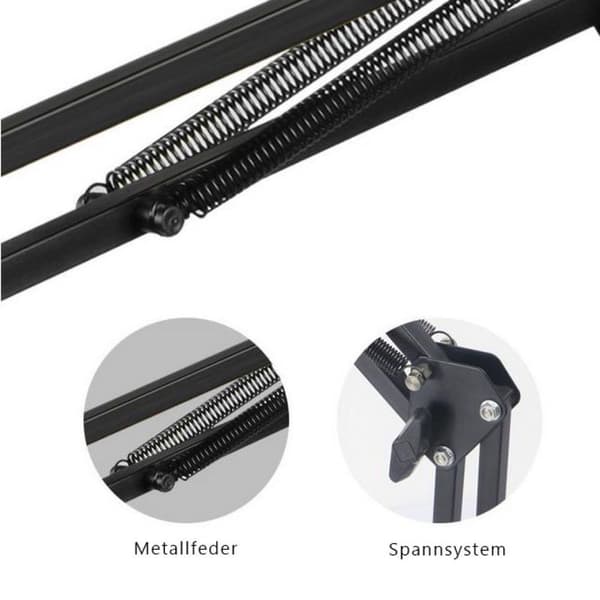 Tabletstativ til seng, tablettholder til seng, tabletstativholder 360 grader [JUN]