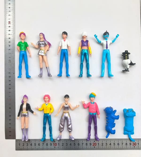 MINISO Demon Hunters Huntrix Kpop Figur - Derpys Tiger Rumi Samlerobjekt [JUN] 6PCS-2 Option 1