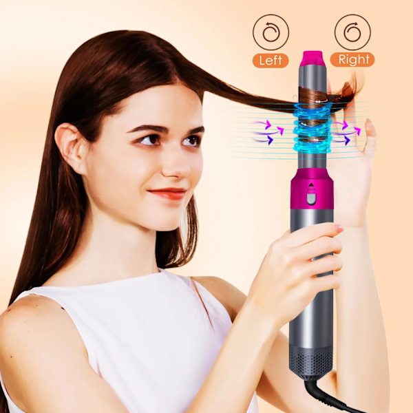 Air Styler - Professionellt multifunktionellt hårstylingverktyg 5-i-1 GULD