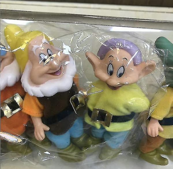 Disney Snøhvit og de syv dvergene 7-delt actionfigurssett [JUN]