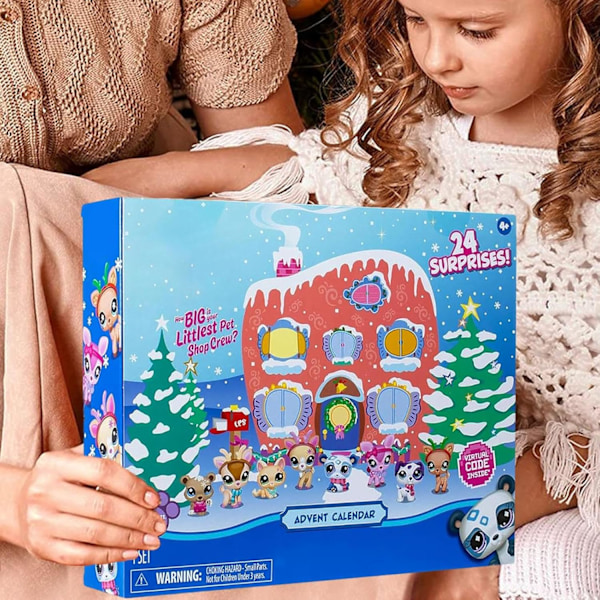 2024 Jule Blind Box Gave Børns Legetøj 24 Dages Kalender Advent Stil 1 Style 1