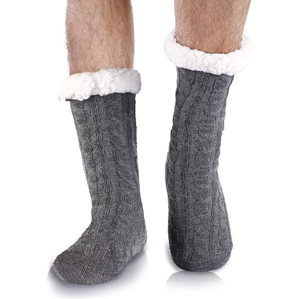 Mysiga strumpor Vinterstrumpor Herr Warm Fluffy Tjock Hut Socks Home S
