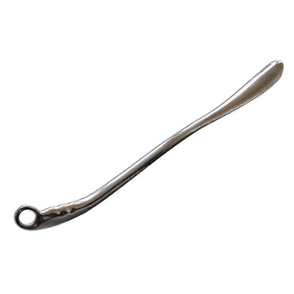 Professionell Långt Handhållet Skohorn Solid Metall Skohorn för Seniorer Män Kvinnor Okrossbart Oböjligt Nytt