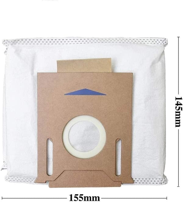 10-pack dammsugarpåsar kompatibla med DEEBOT T9 & OZMO T8 AIVI-serien [JUN]