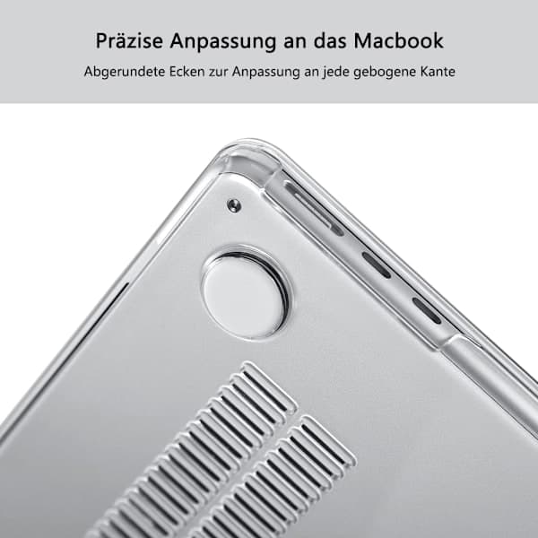Ultratynt, klart hardt deksel for MacBook Air 13,6\" M2 2022[JUN]