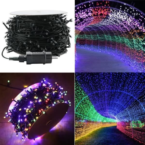 XMTECH LED Fairy Lights - 50M 500 Multicolor LEDs - Jul