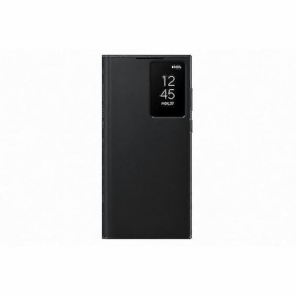 Samsung Galaxy S22 Ultra Smart Clear View Cover Case - Sort[JUN]