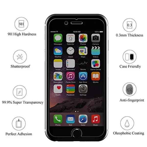 3-pack 9H skärmskydd i härdat glas för iPhone 16 Pro Max [JUN] 3PCS Tempered Glass For iPhone 16Pro Max