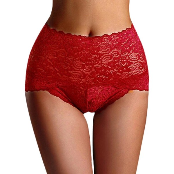 Women's Seamless Lace Panties Breathable High Waist Butt Lif