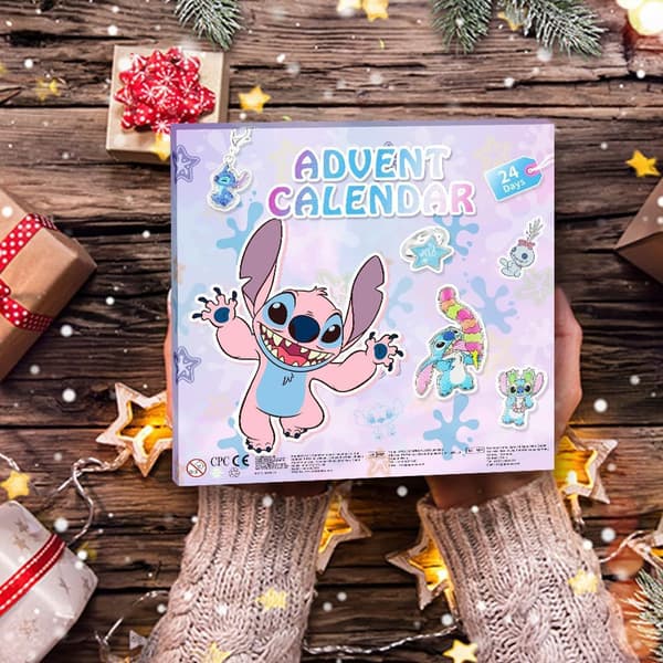 24-dagars Stitch Anime Julkalender 2025 med DIY Armbandsset [JUN]