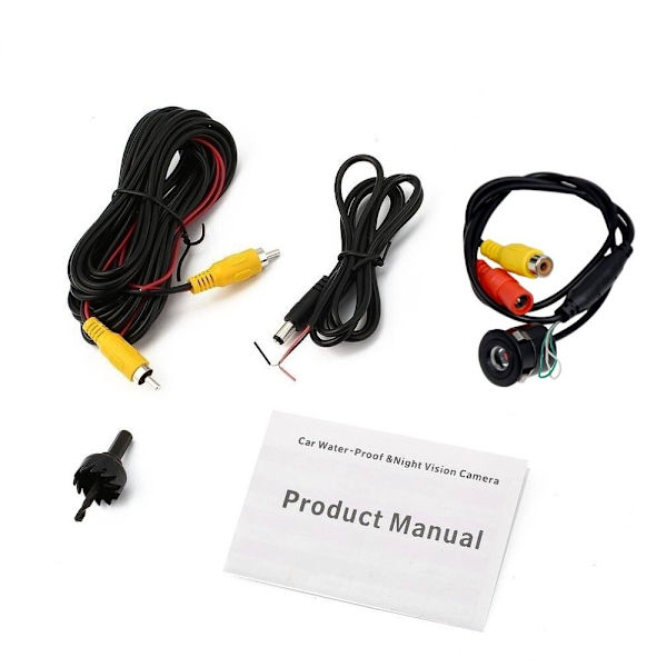 Universal kamera fram - bak, Mini - 170, 12V stötfångare
