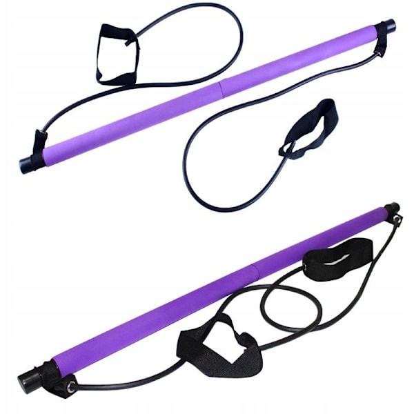 Harjoitustanko Kuminen vastus Pilates Yoga Fit, violetti