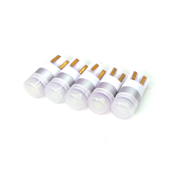 6 kpl LED-lamppu T10, W5W 12V CANBUS 190lm Valkoinen