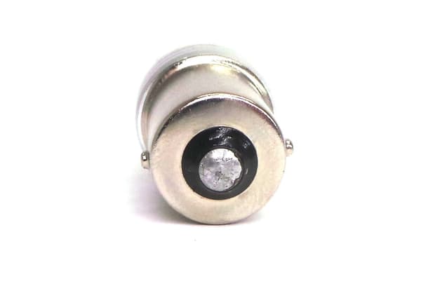 2 kpl LED-lamppu BA15S, P21W 12-24V CANBUS punainen