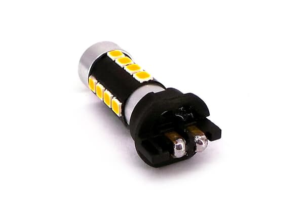 2 kpl LED-lamppu PW24W 12V-24V CANBUS oranssi 1000lm