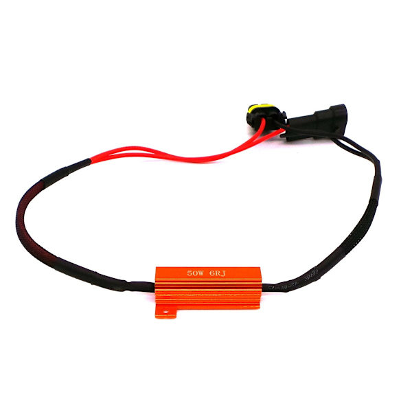 2 kpl HB4, 9006 vastus - CAN-virheen dekooderi 50W 6 Ohm 12V