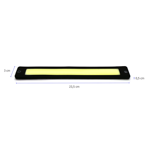 Joustavat päiväajovalot DRL COB LED 1000lm LED 1000lm
