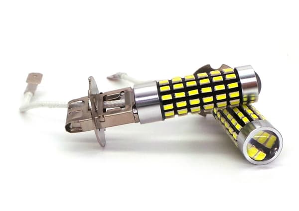 2 st LED-lampor H3 12V-24V CANBUS 1200lm