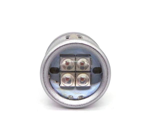 2 kpl W21/5W LED-lamppu 7443 12-24V CANBUS 2000lm punainen