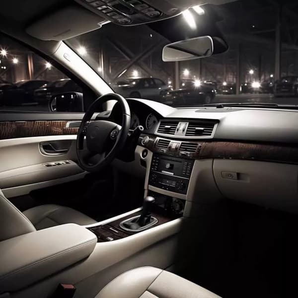 Mercedes E-klass W211 kombi - LED-lampset för interiörbelysning