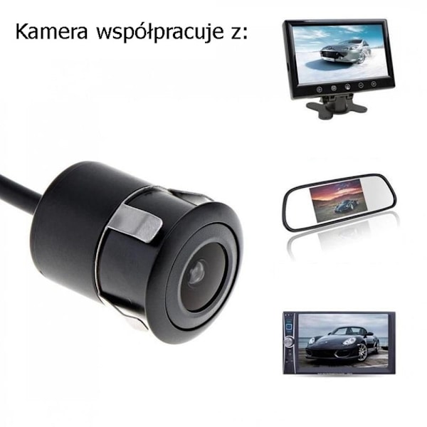 Universal kamera fram - bak, Mini - 170, 12V stötfångare