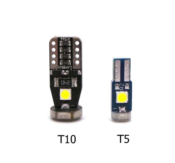 10 kpl T5 LED-lamppu W1.2W 12V 100lm