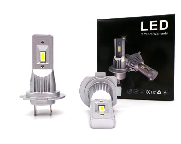 LED-lamppuja H7 9V-32V CANBUS CSP lyhyt Uutuus