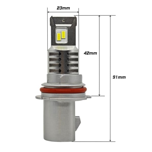 lED-lamppu HB5, 9007 9V-32V CANBUS CSP 2 kpl