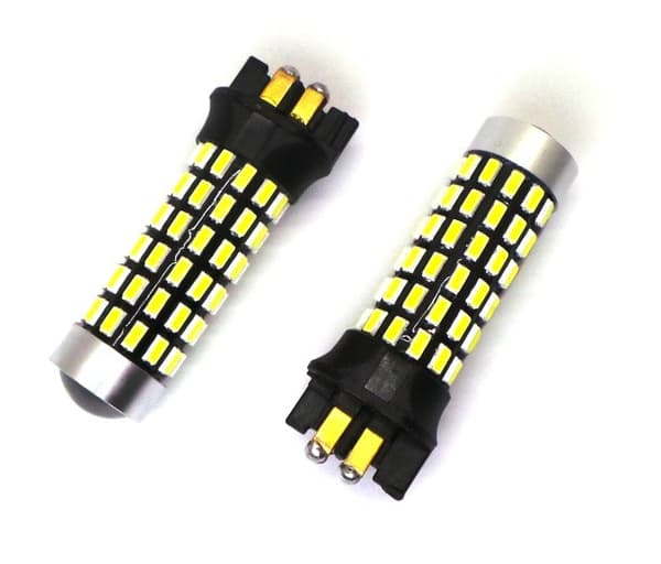 2 st LED-lampor PW24W 12V-24V CANBUS stark 1200lm
