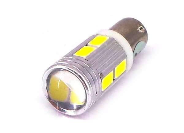 2 st LED-lampor BAX9S H6W 12V 400lm CANBUS