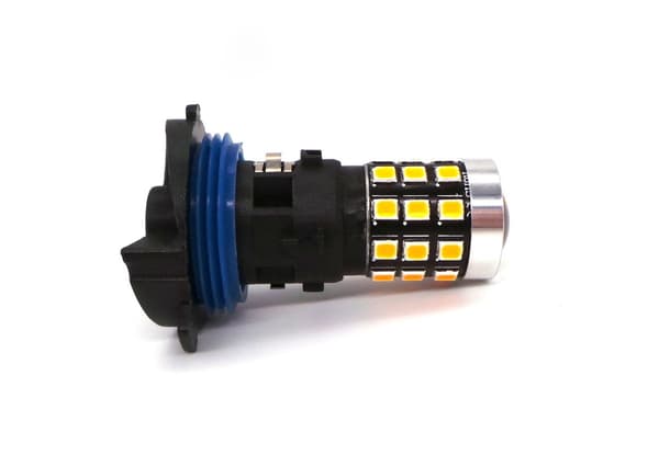 2 kpl HP24W LED-lamppu 12-24V CANBUS-virtaa Oranssi