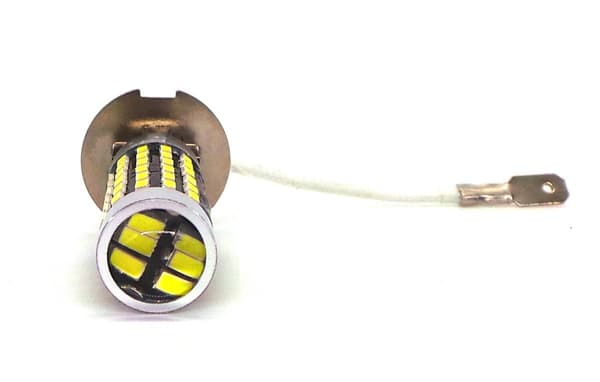 2 kpl LED-lamppu H3 12V-24V CANBUS 1200lm