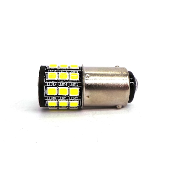 2 kpl LED-lamppu BA15D 12-18V 1100lm CANBUS valkoinen