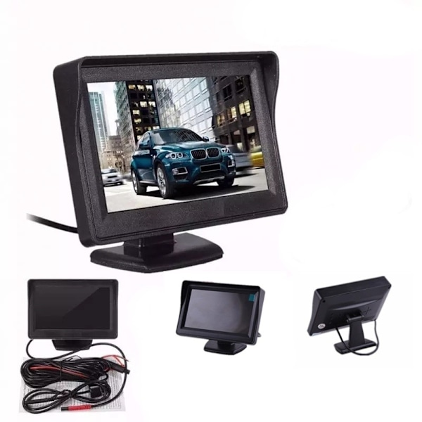 Monitor, backkamera display 12V
