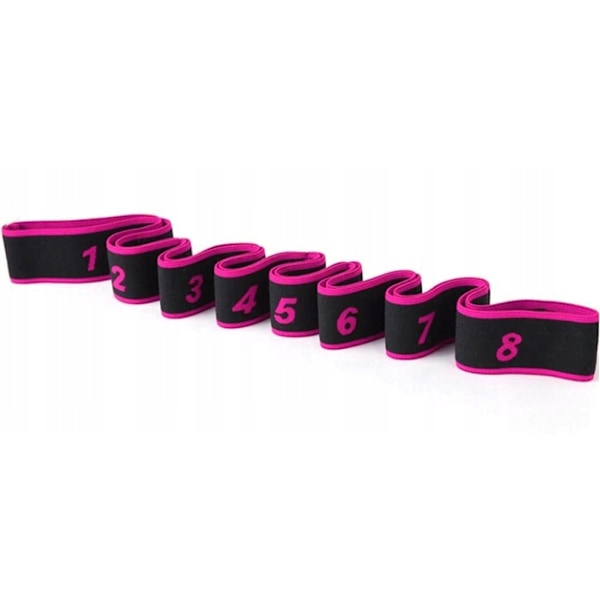 Gymnastikgummi för stretching Övningsband - Rosa