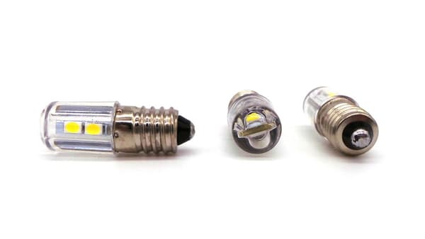 6 st LED-lampor E10 6V 4W 300lm