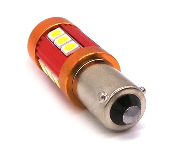 2 st LED-lampor H21W, BAY9S 12-24V CANBUS 850lm stark