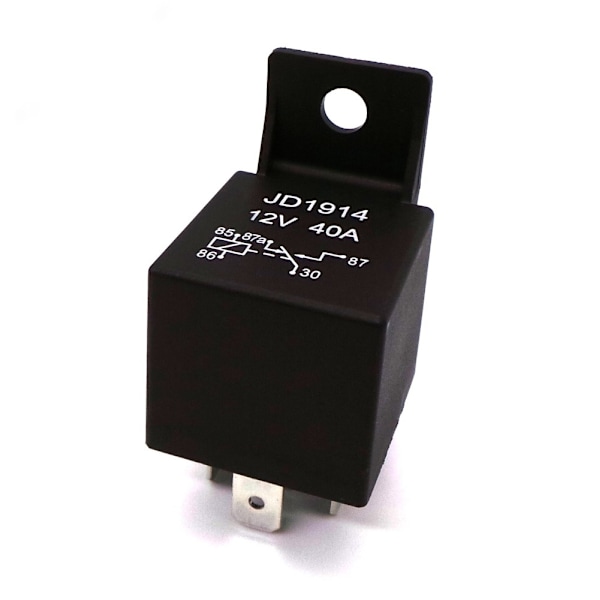 2 st Relä Universal 5-polig 12V 40A
