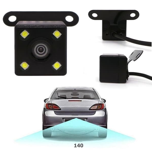 Backkamera för dag/natt och parkering IP68 140