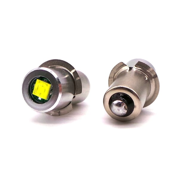 2 kpl LED-lamppu PX13.5, P13 4-24V taskulamppuihin