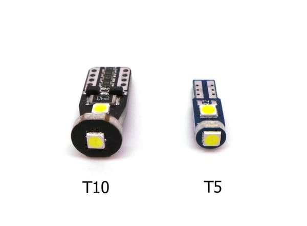 10 kpl T5 LED-lamppu W1.2W 12V 100lm