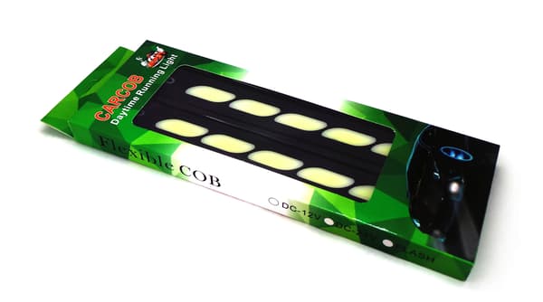 Flexibla dagljus DRL COB LED 1000lm LED 1000lm
