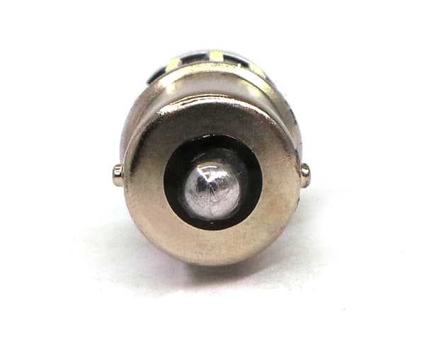 2 st LED-lampor BA15S, P21W 12-24V CANBUS 1500lm vit lins