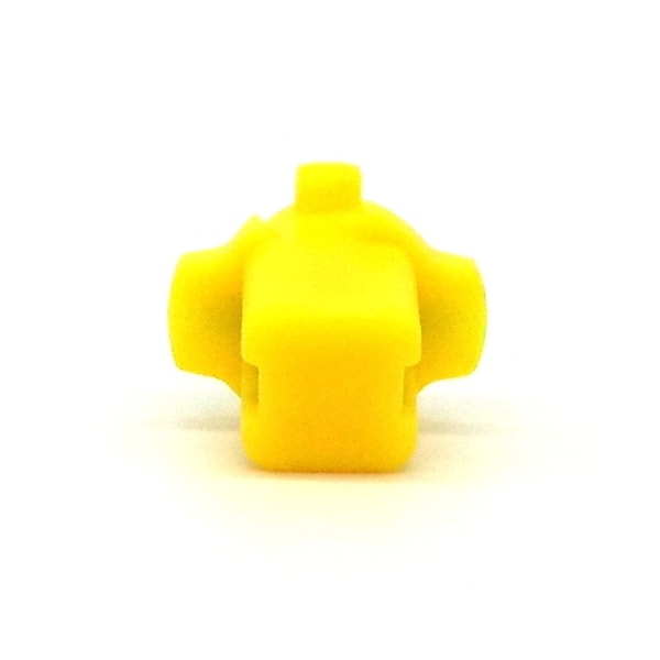 6 st LED-lampor 0,25W B8.5 COB 12V Gul