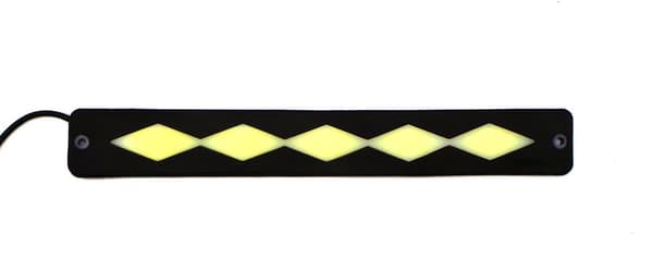 2 stycken flexibla dagsljus DRL COB LED 25W Ny