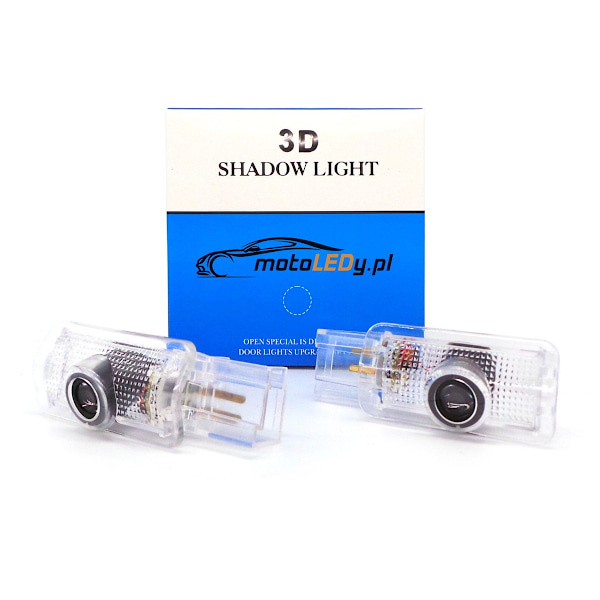 Mercedes LED-dörrlogoprojektor 2-pack