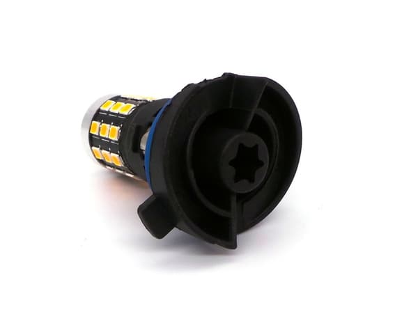 2 kpl HP24W LED-lamppu 12-24V CANBUS-virtaa Oranssi