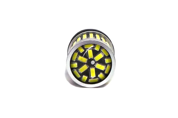 2 st LED-lampor 7440, W21W 12-24V CANBUS 2100lm vit lins