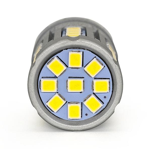 2 kpl P21/5W LED BAY15D 12-24V lamppu ilman virhettä 3000lm valkoinen