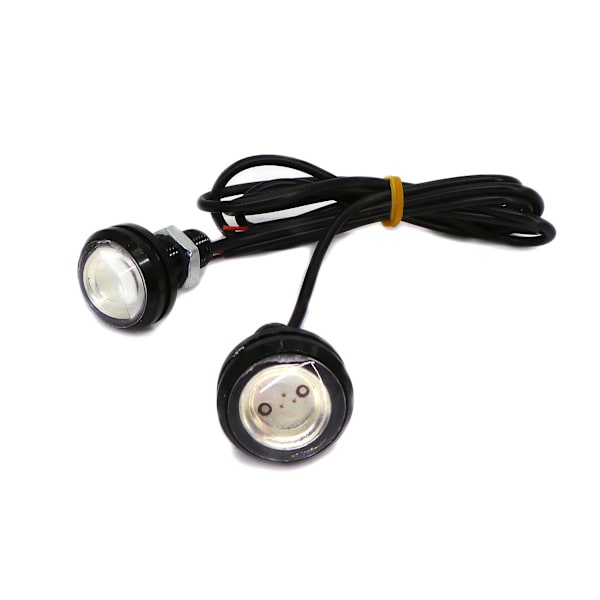 2 kpl punainen LED 120lm